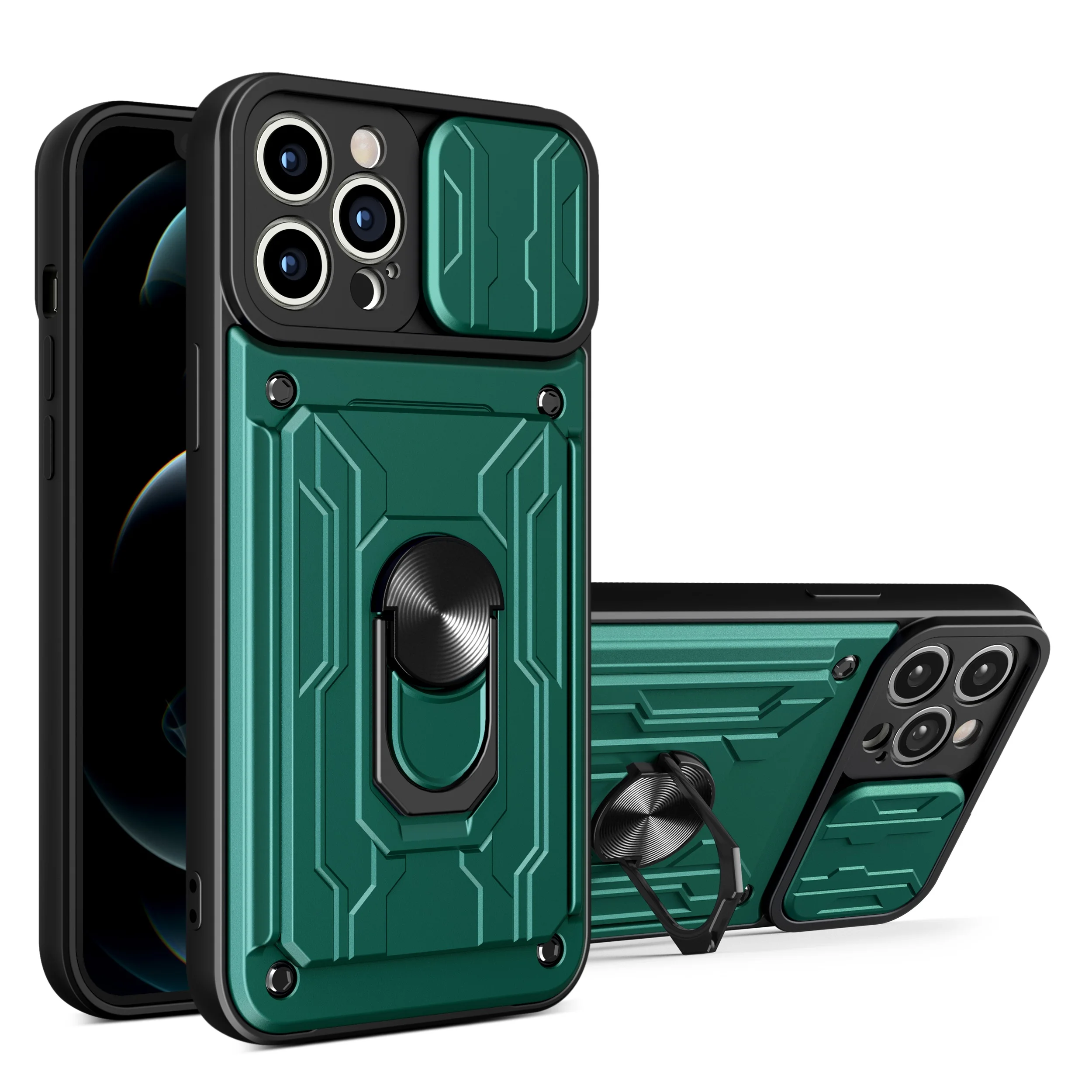 

Phone Case For Samsung Galaxy A20S A30S A50 A20 A30 A50S A31 A51 A71 A10S 4G 5G Shockproof Armor Card Package Bracket Back Cover
