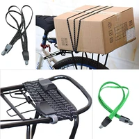 mtb bike luggage carrier retractable elastic band bicycle cargo racks tied rubber straps rope suitcase band with plastic