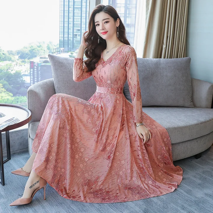 Женское плиссированное платье с вышивкой и принтом 2020 уличная одежда Новые