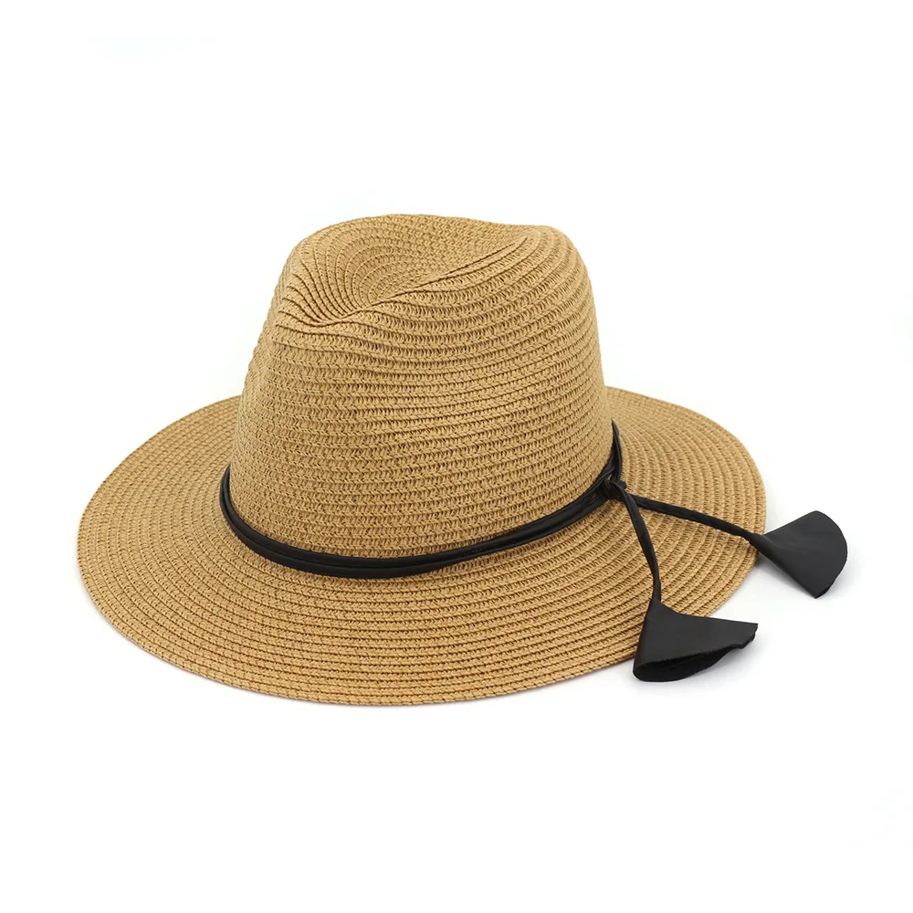 Шляпа от солнца Джазовый Топ летняя шляпа модная с широкими полями для отпуска