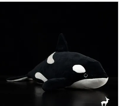 Orca 40cm 38 см Hammerhead плюшевая игрушка «Акула» чучело океанское животное плюшевые мягкие игрушки для детей подарок на день рождения - Цвет: Orca 40cm