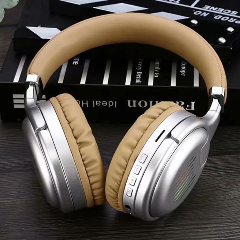 

Wireless Bluetooth Headphones Universal Foldable Subwoofer Stereo USB Charging MP3 Headset