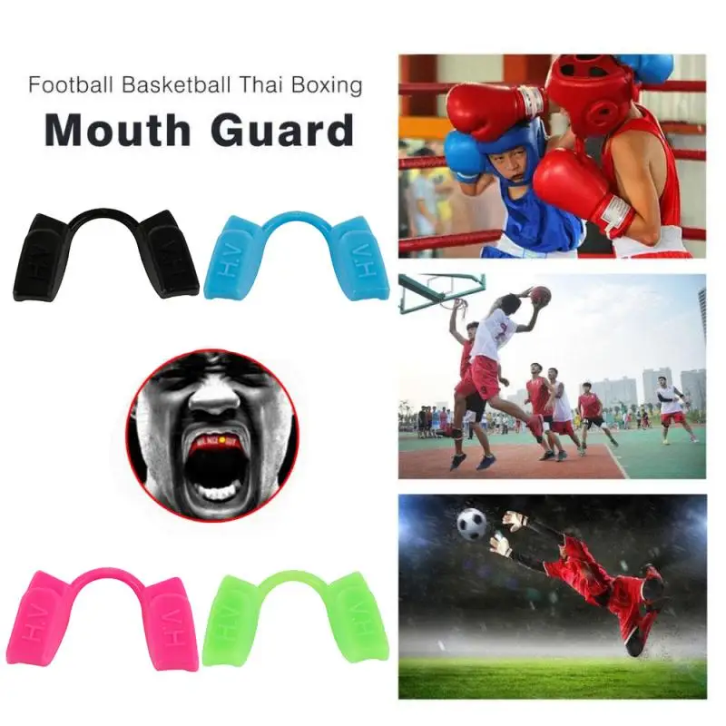

Outdoor sports Tooth protector Teeth protective sleeve 1pcs food grade nighttime adult children anti-molar braces Mouth Guard