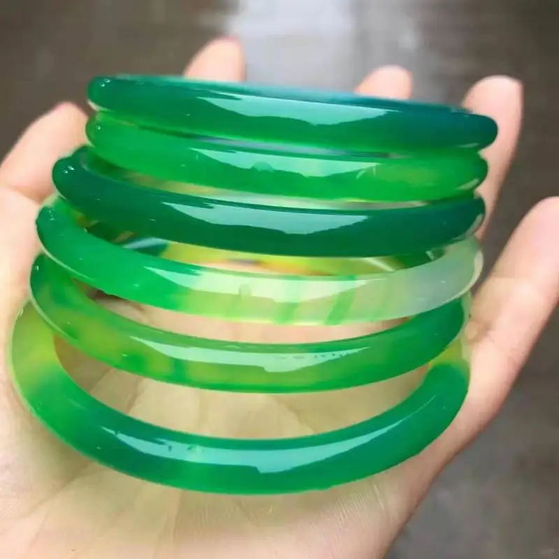 

Натуральный Изумрудный зеленый браслет 7a, нефритовый браслет, нефритовый браслет, ювелирные изделия, нефритовый браслет для подарка женщин...