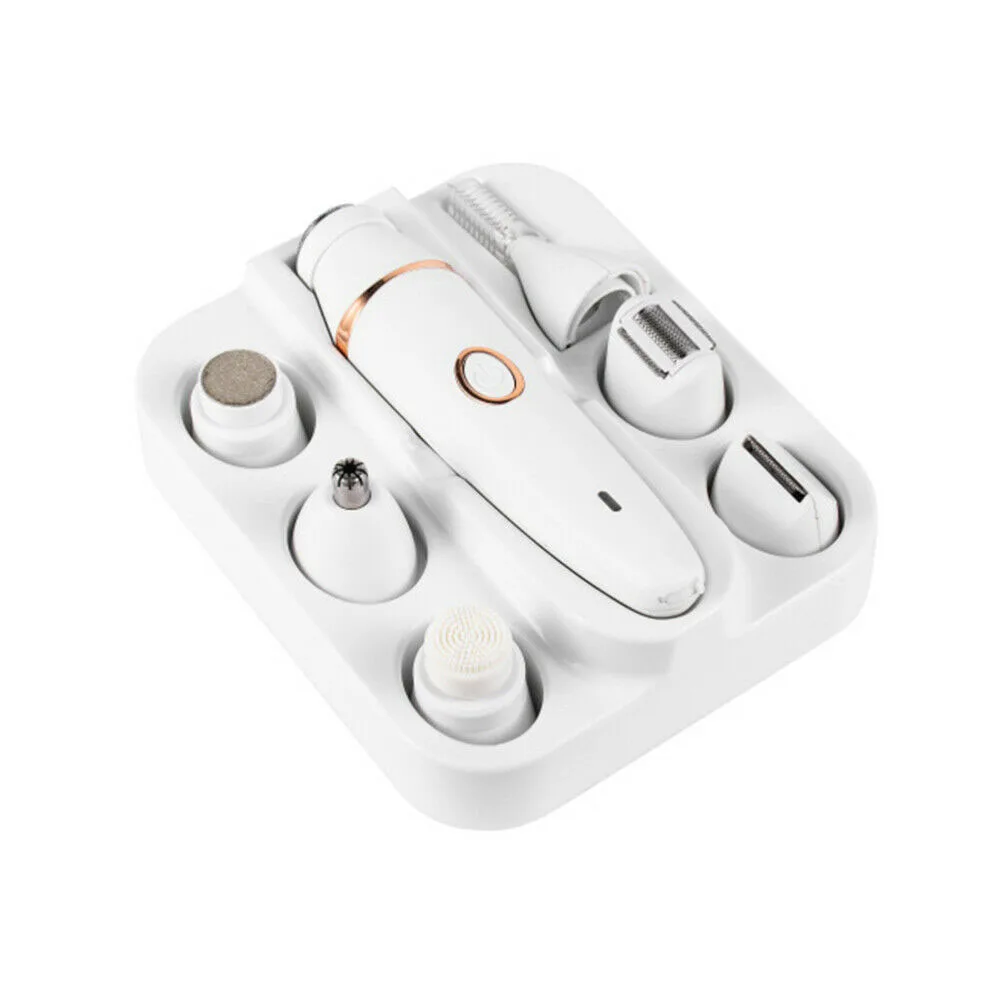 

DIOZO 7 In 1 Female Electric Epilator USB Rechargeable Hair Remover Hair Leg Bikini Eyebrow Trimmer