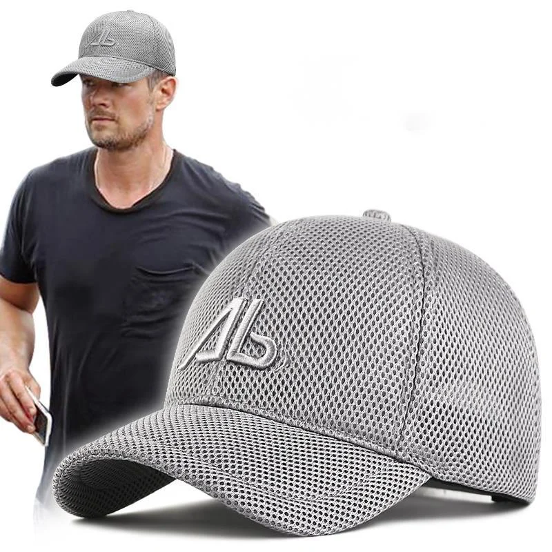 

Big Bone Man Oversize Trucker Caps Cool Sun Hats Men Women Plus Size Full Mesh Baseball Caps 55-59cm 60-64cm