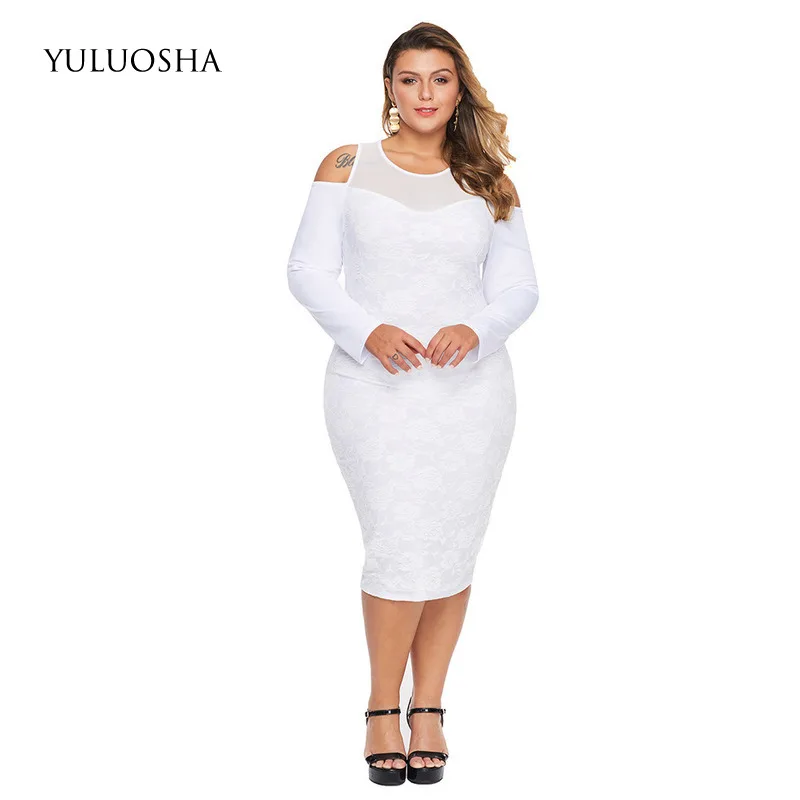 YULUOSHA платье для матери жениха элегантное невесты с длинными рукавами