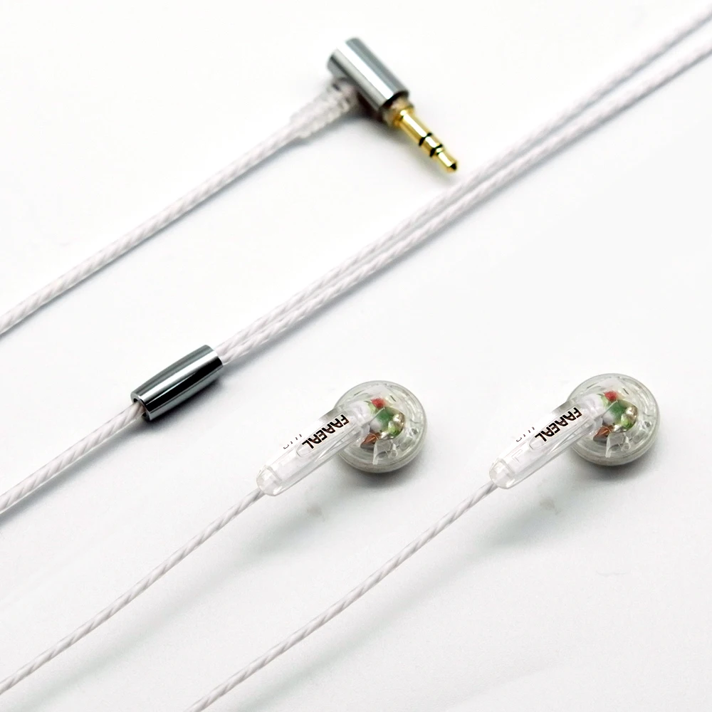 FAAEAL Iris Hifi наушники 32 Ом вкладыши полностью прозрачный корпус популярные