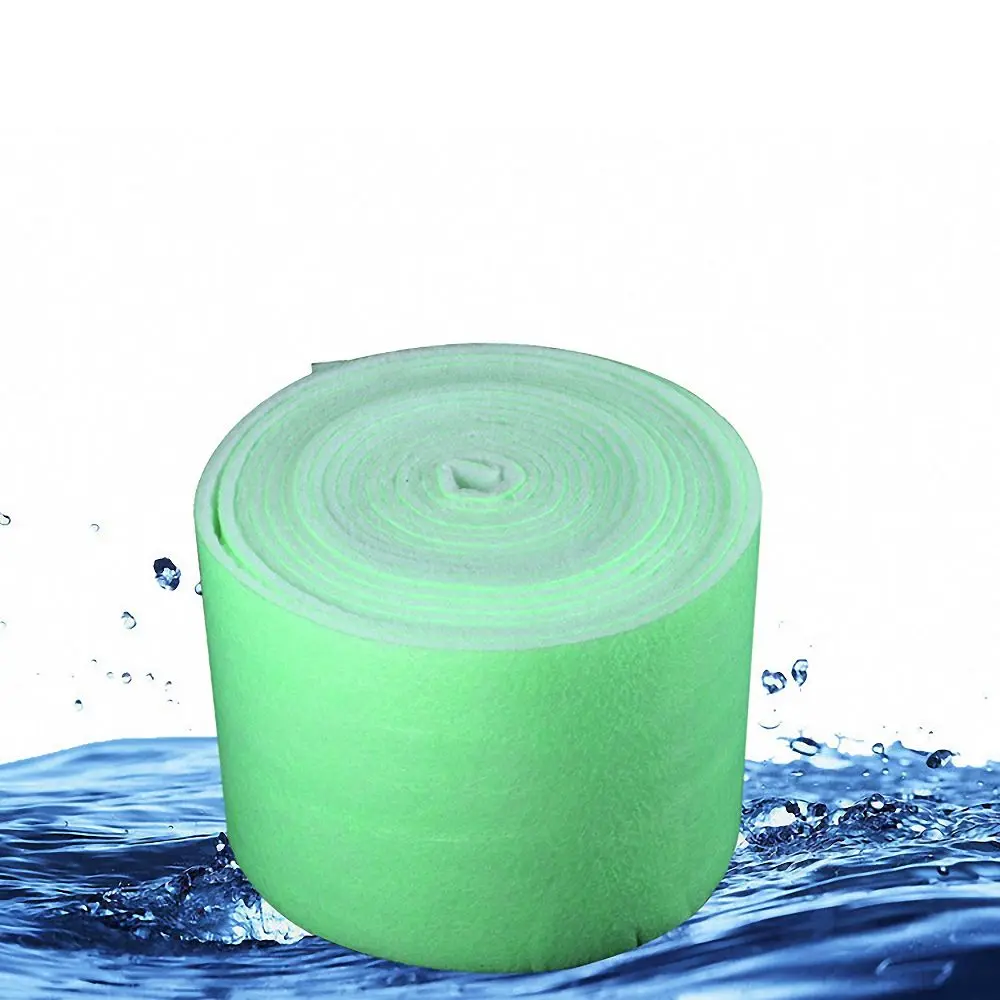 Fish Tank Aquarium Water Filter Washable 2 Levels Biochemical Foam Sponge Cotton 120*30*0.4cm | Дом и сад