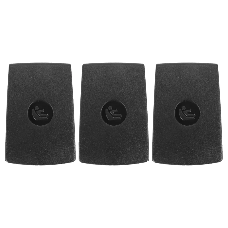 

3X Car Rear Seat Hook Isofix Cover Child Restraint For Bmw X1 E84 3 Series E90 F30 1 Series E87 Car Rear Seat Hook