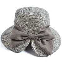2021 fashion sun hat big wide brim beach hat handmade straw cap girls sun hat summer hats women chapeu