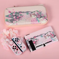 sakura cat cute shell for nintendo switch case portable storage carry bag with 12 card slots for nintendo switch accessories
