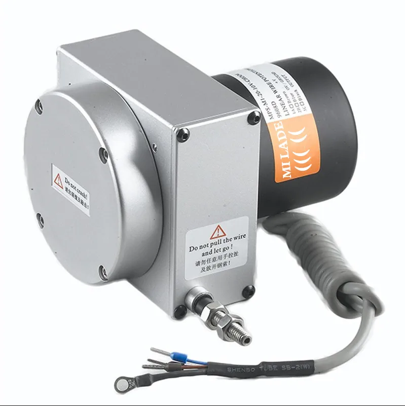 

Pull rope displacement pull-line displacement sensor Encoder potentiometer high-precision analog range voltage output 5V