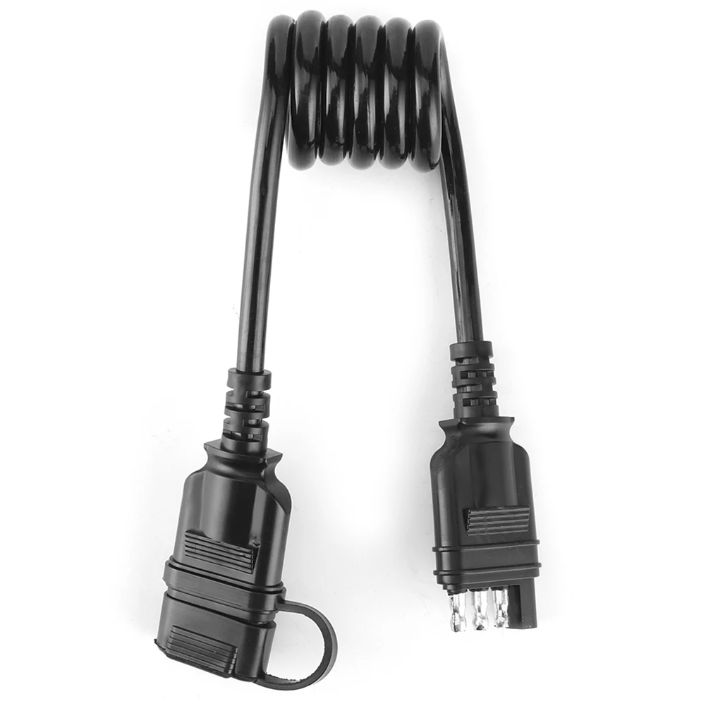 4 контактный разъем для прицепа плоский удлинитель 3 фута водонепроницаемый