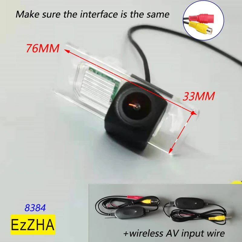 

Wireless For Land Rover Discovery Sport For Jaguar XE XF XFL F-PACE 2016 Car Rear view Camera / Back up Reverse Camera Fisheye