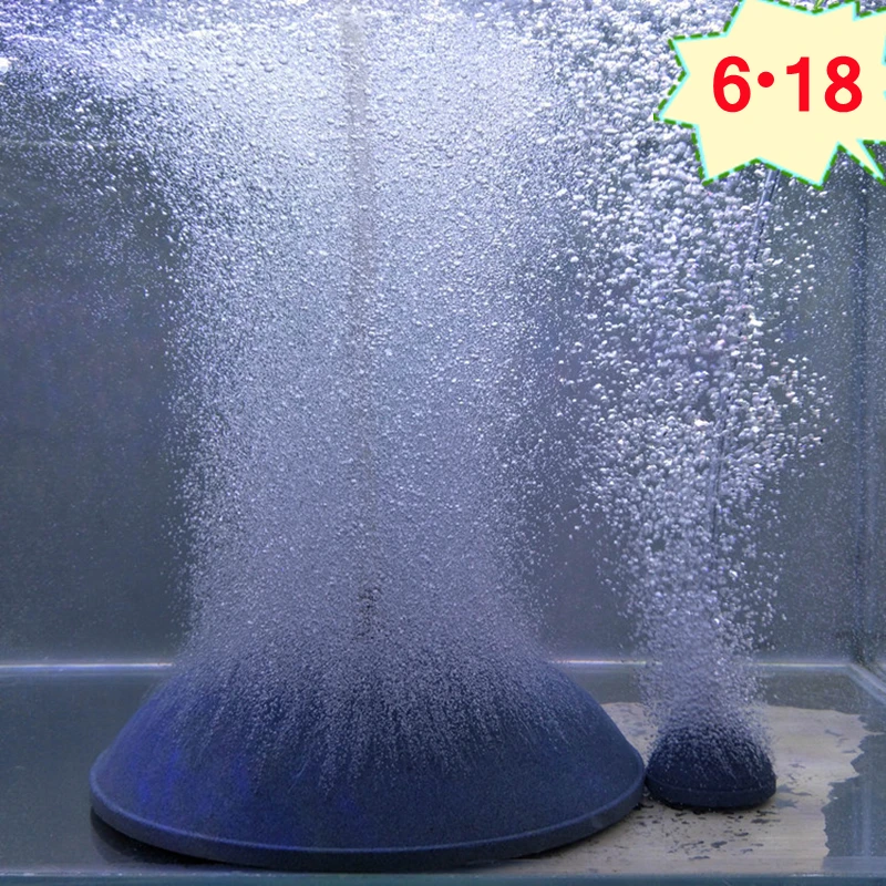 

NEW 40/60/80mm Bubble Stone Aerator for Aquarium Fish Tank Pump Hydroponic Oxygen Plate Mini Air Pump Accessories