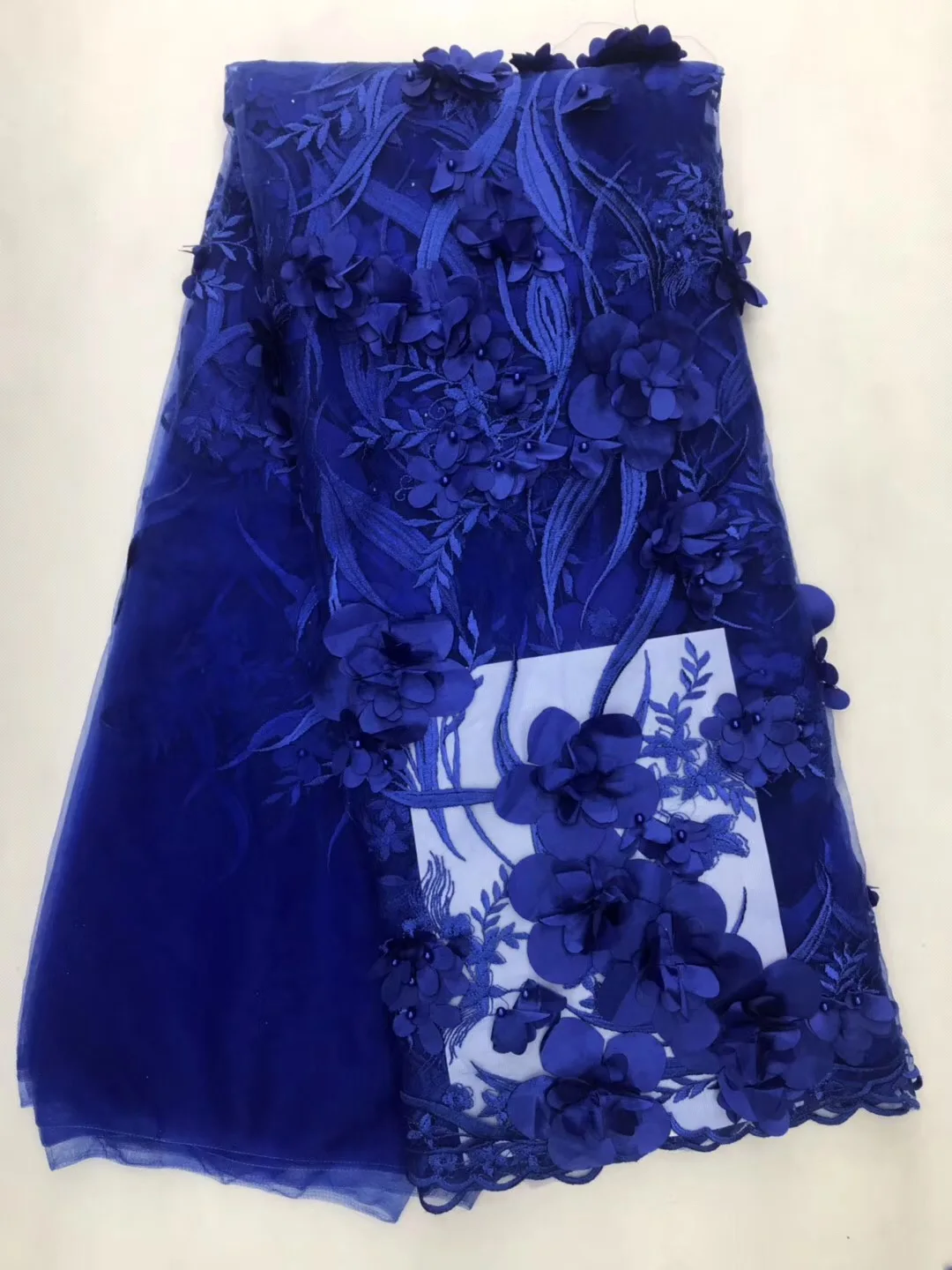 

Новейшая Высококачественная африканская Тюлевая кружевная ткань 2018 3D французская кружевная ткань Высокое качество Тюлевое французское кр...