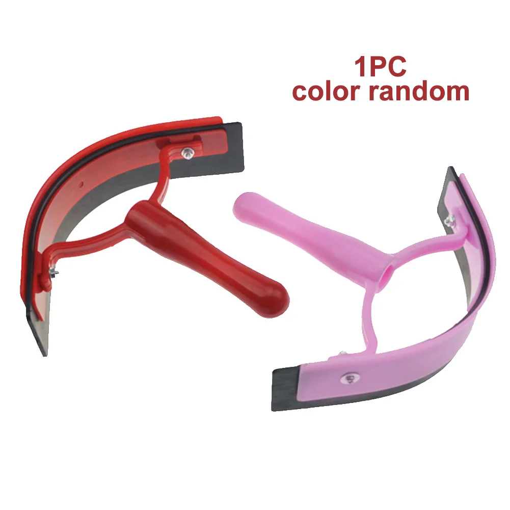 

Color Randomly Soft Grip Horse Sweat Scraper Handheld Ergonomic Accessories Cleaning Non Slip Riding Outdoor PP Grooming Tool