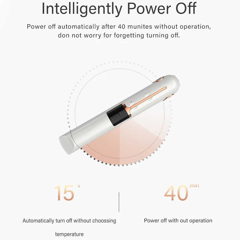 

Portable Wireless Hair Straightener USB Cordless Lock System Travel Multipurpose Mini Power Bank Hair Iron Straightening in One