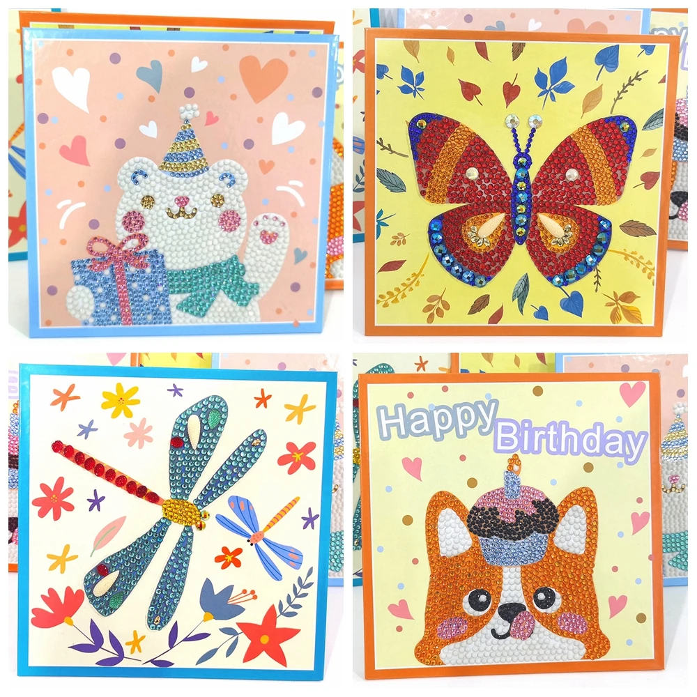 

Набор для рисования по номерам, алмазная живопись, животные