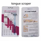 Силиконовый скребок для языка, уход за полостью рта, дыхание, полость рта набор инструментов для уборки, ручной зуб для взрослых, плоская межзубная щетка Стик для зубной нити