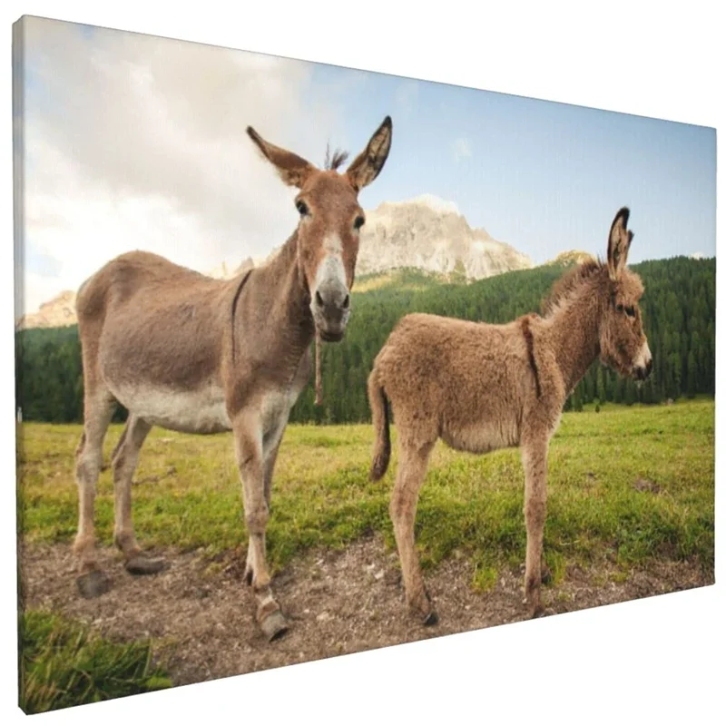 

Frameless wall art canvas prints, home office wall decoration oil painting fashion artwork, 18" x 12"