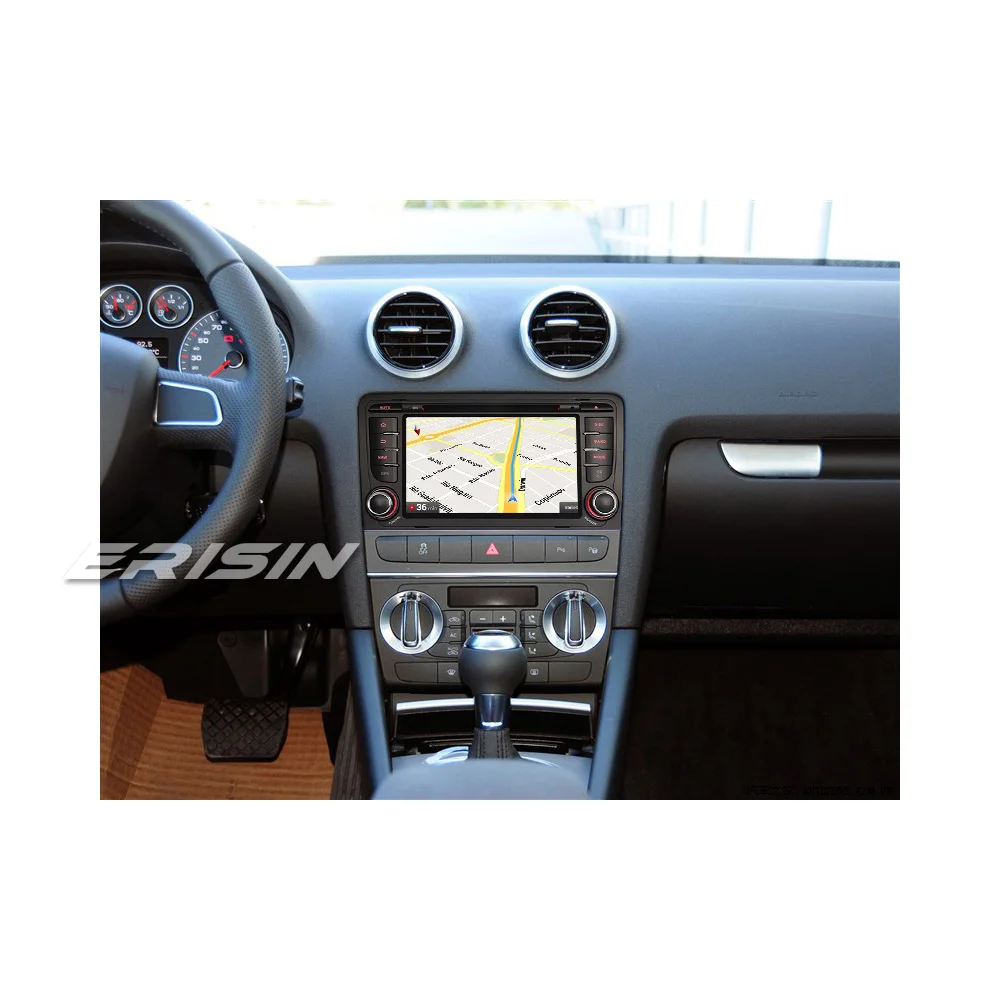 Erisin ES7327A 2 din Android 8 0 Восьмиядерный 4 Гб RAM автомобильный DVD GPS DAB для AUDI A3 Radio