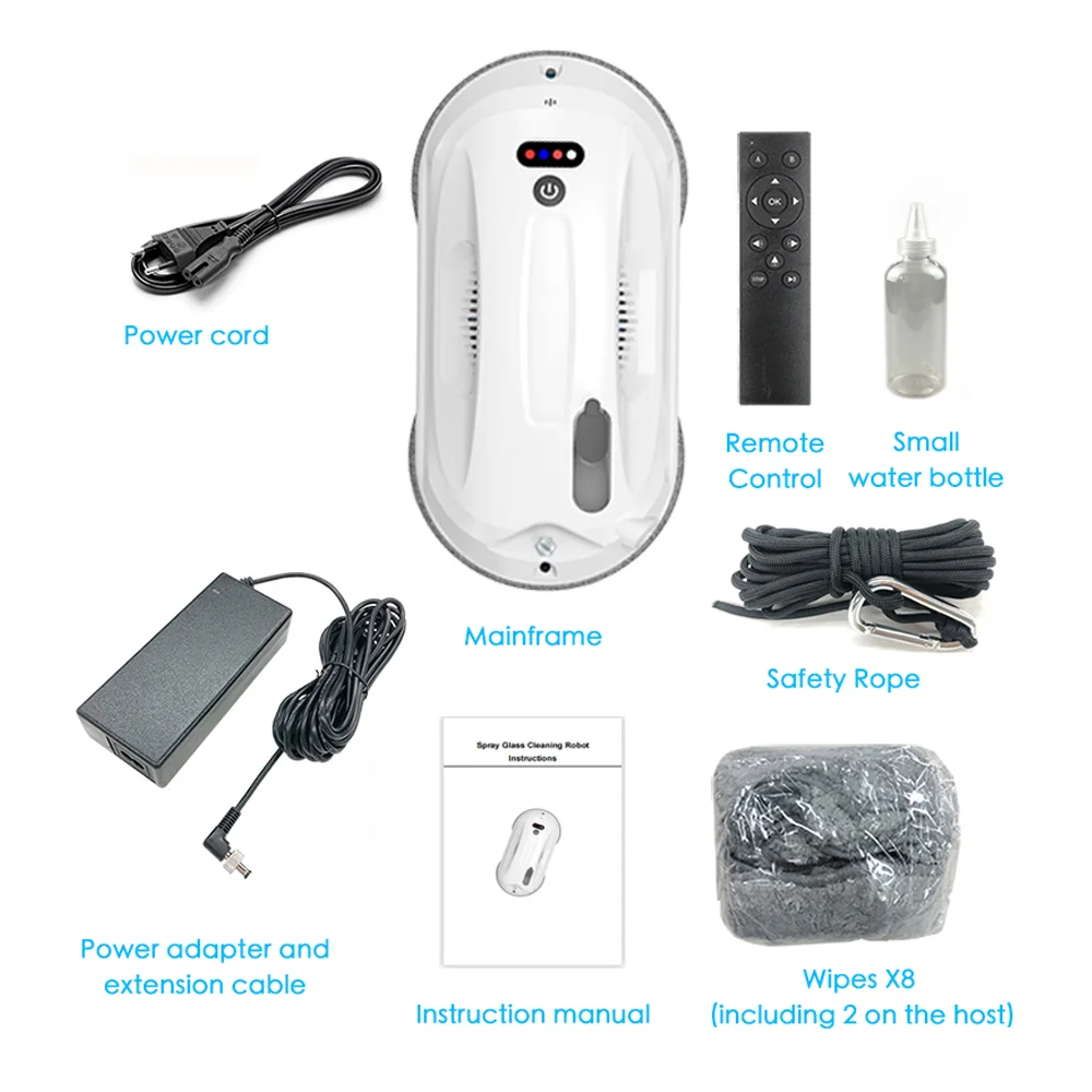 Purerobo W-R4S Ультратонкий робот для мытья окон с приложением и дистанционным