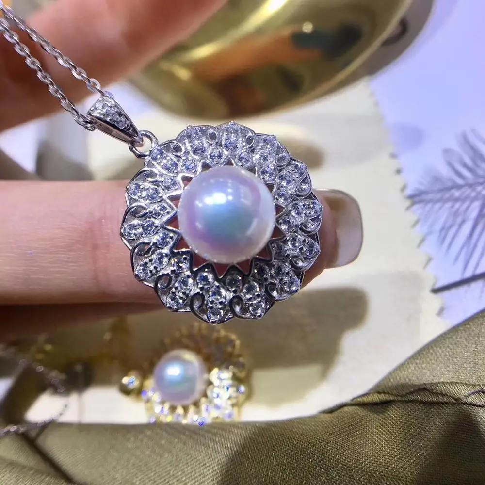 2 цвета 925 пробы Серебряный кулон крепления фурнитура украшения детали женские