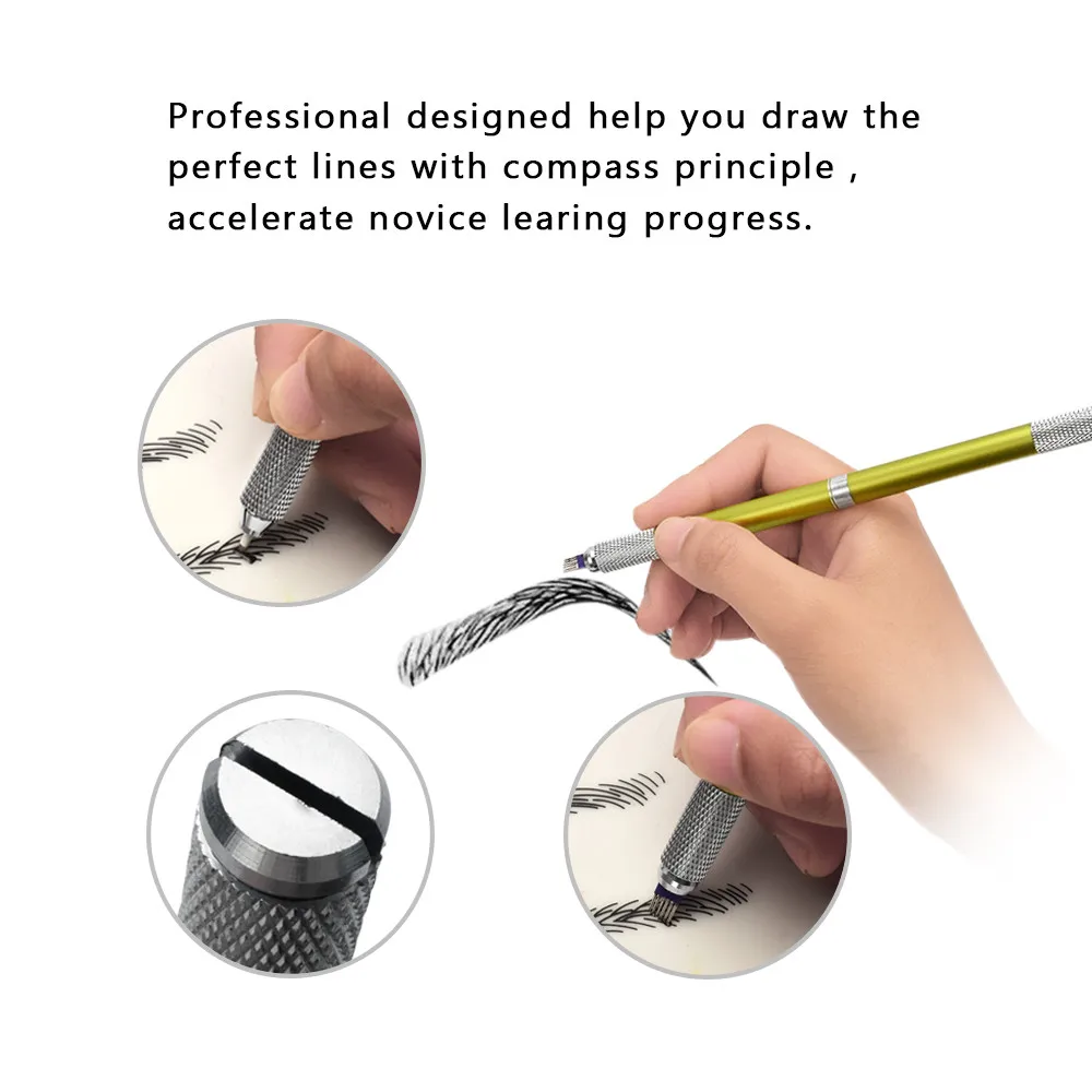 3d ручка для микроблейдинга 1 шт. новая машинка перманентного макияжа татуировки