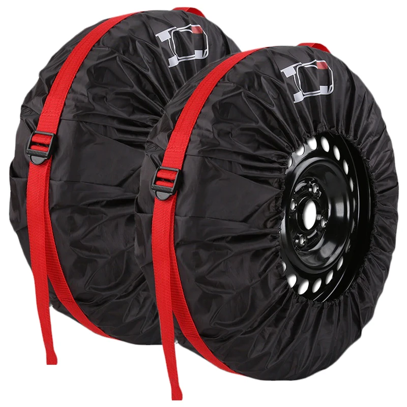 

Universal Car Wheel Spare Tire Cover Tyre Dust-proof Waterproof Storage Bag Carrier Automobile Tire Protection Covers S/L