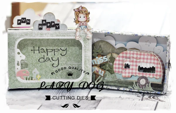 3D автомобильный металлический режущий Скрапбукинг трафарет своими руками