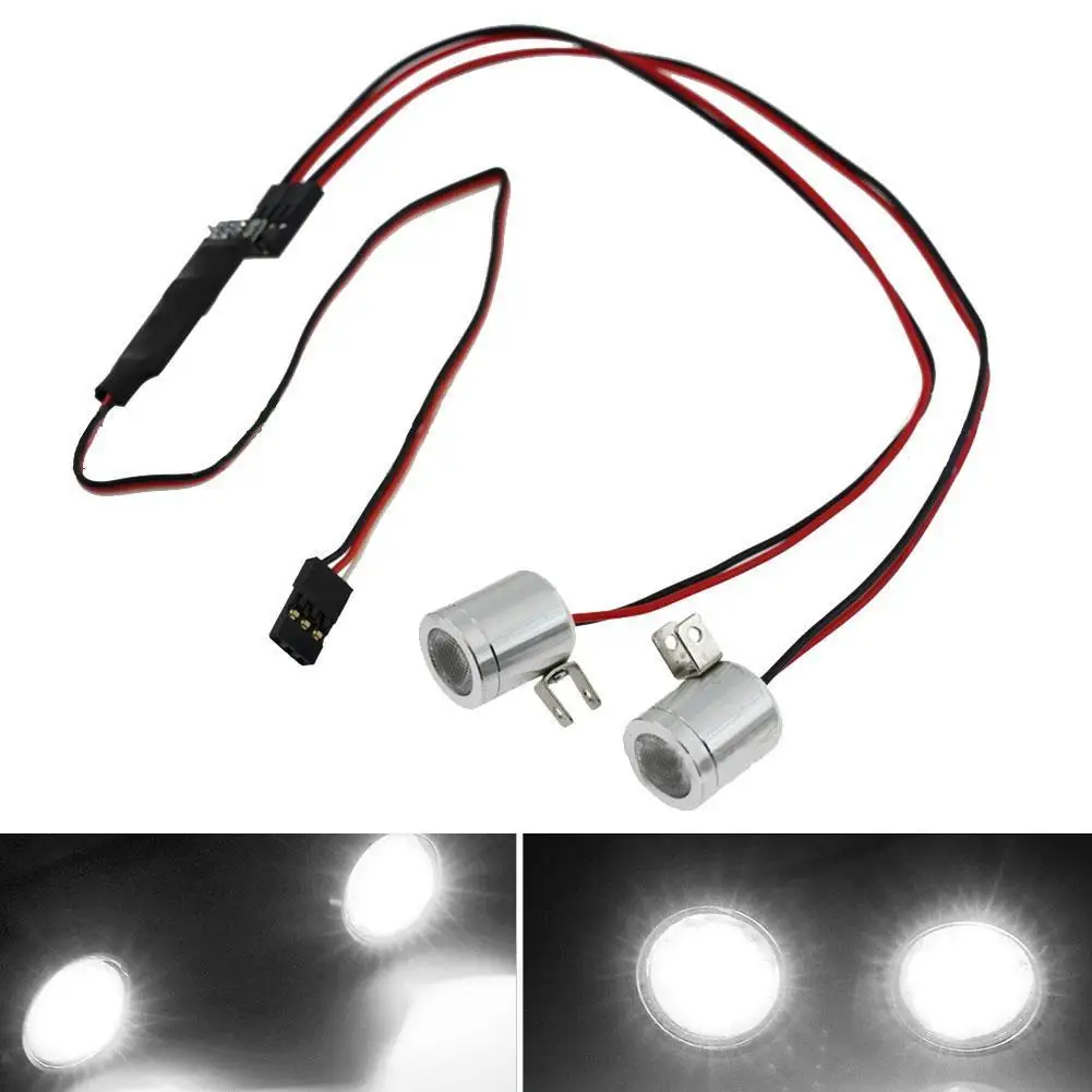 

RC Model Car Light Y-line Metal Spotlight Searchlight Suitable For Naughty Dragon Original Car 2021 New Sale