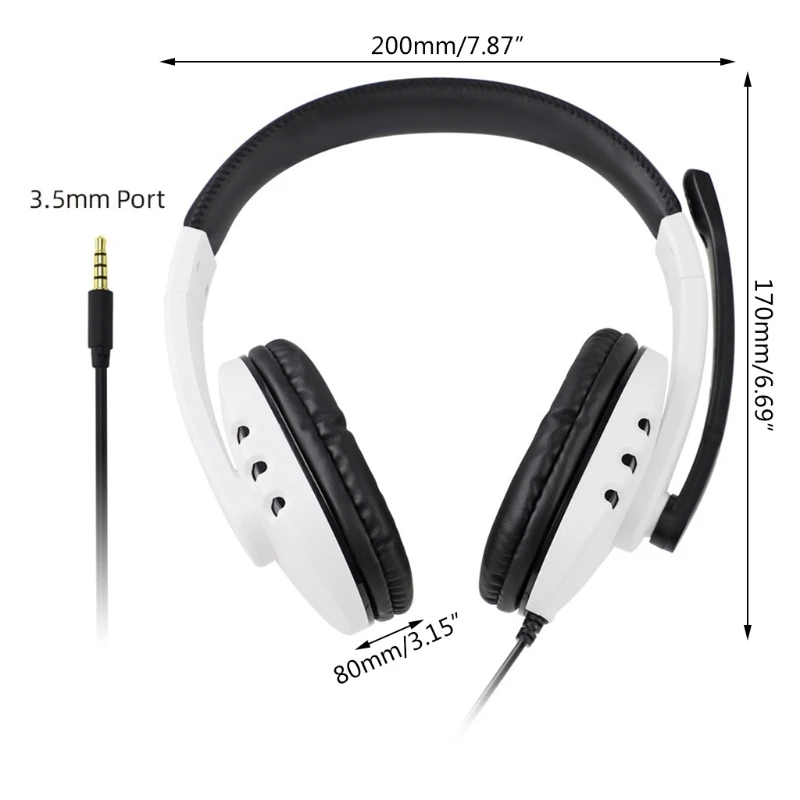 

Gaming Headset for PC/PS5/PS4 Headset with Microphone,Noise Cancelling,Soft Earmuffs,Gaming Headphone for Boys Girls