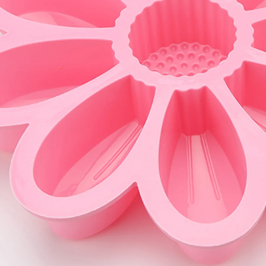 Пищевая силиконовая форма для торта в форме подсолнуха высокотемпературные