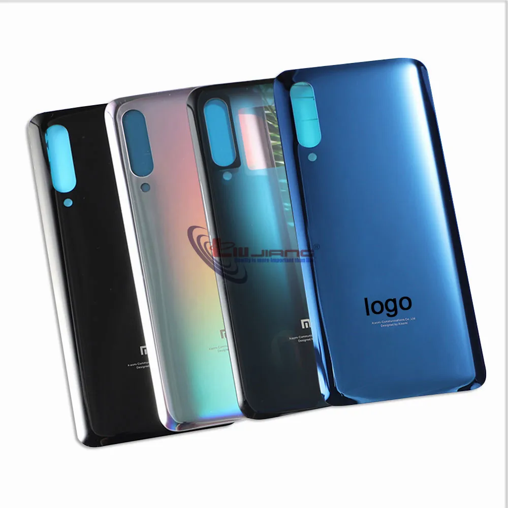 Задняя крышка для аккумулятора Xiaomi Mi 9 SE задняя задней панели Mi9 стеклянная