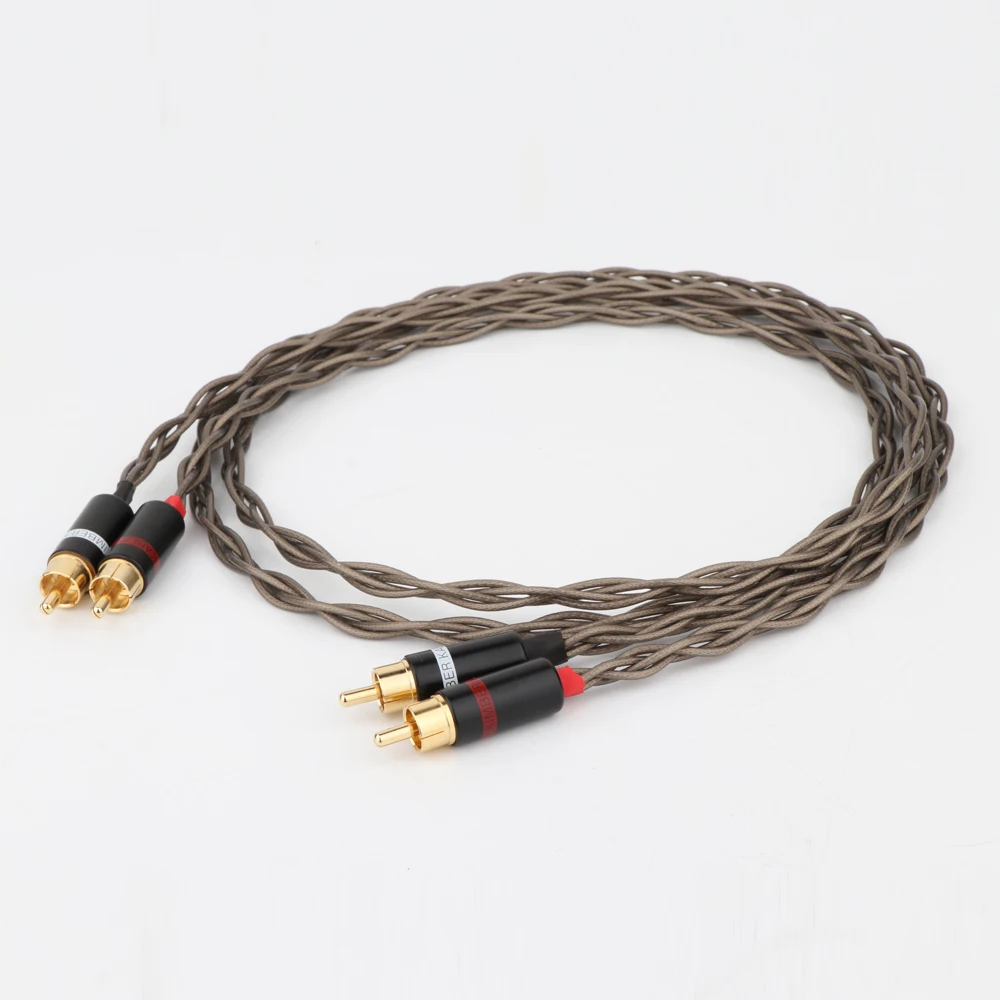 Кабель для межсоединения odin 5N OCC посеребренный медный сигнальный провод hifi аудио