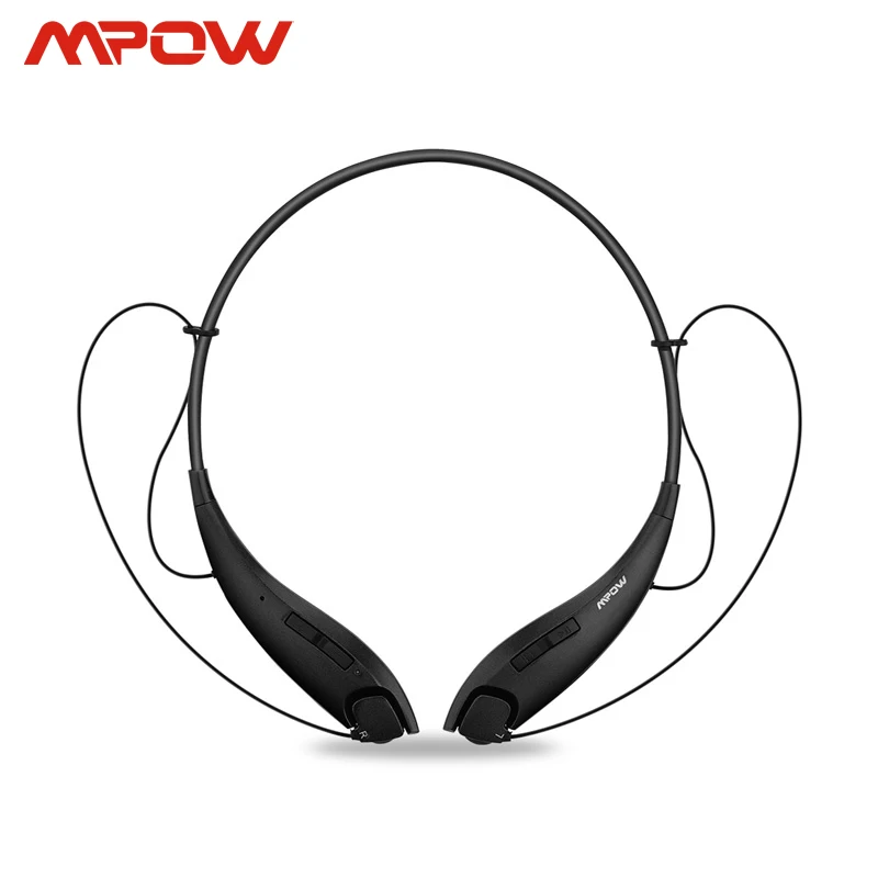Mpow Jaws Gen-3 Беспроводные Bluetooth 4,1 наушники с шейным ремешком с микрофоном, Кристальный звук, гарнитура, 13 ч, время воспроизведения, наушники для спорта