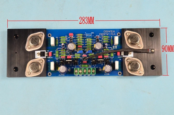1 пара обратитесь к Krell цепи до полудня 90 Сделай Сам HiFi лихорадка уровня Плата