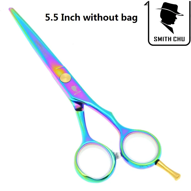 LZS0047 55 no bag Smith Chu 5," Профессиональные Парикмахерские ножницы для стрижки волос Парикмахерские филировочные ножницы Smith Chu машинка для стрижки волос LZS0022 - Цвет: LZS0047 55 no bag