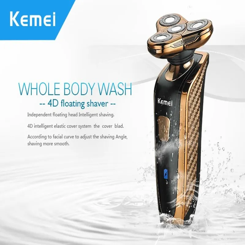 Водонепроницаемый электробритва для мужчин многофункциональный 3 в 1 триммер