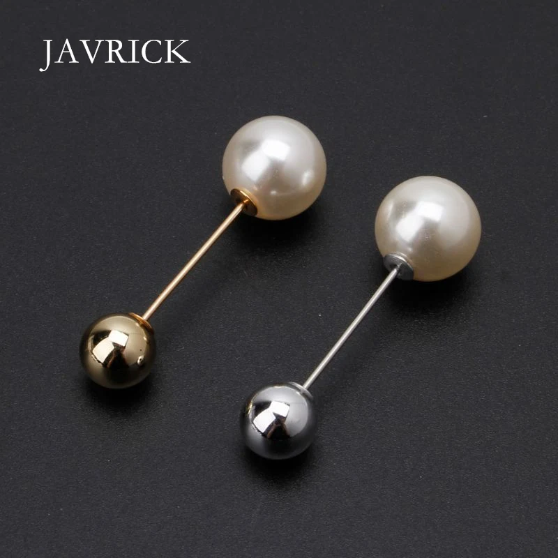 5 шт. Классический Имитация двойной жемчуг свитер с брошью зажим для шали булавка