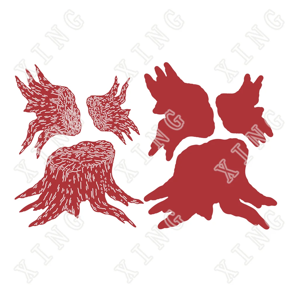 

Newest Hot Sale Metal Cutting Dies Tree Stump Molds Diy Greeting Card Scrapbooking Stickers Gift Decoration Blade Punch Stencils