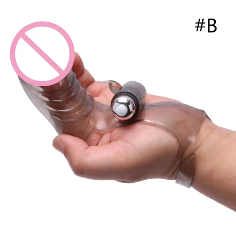 Вибратор для женщин с ремешком на палец стимулятор массажер взрослых игры и