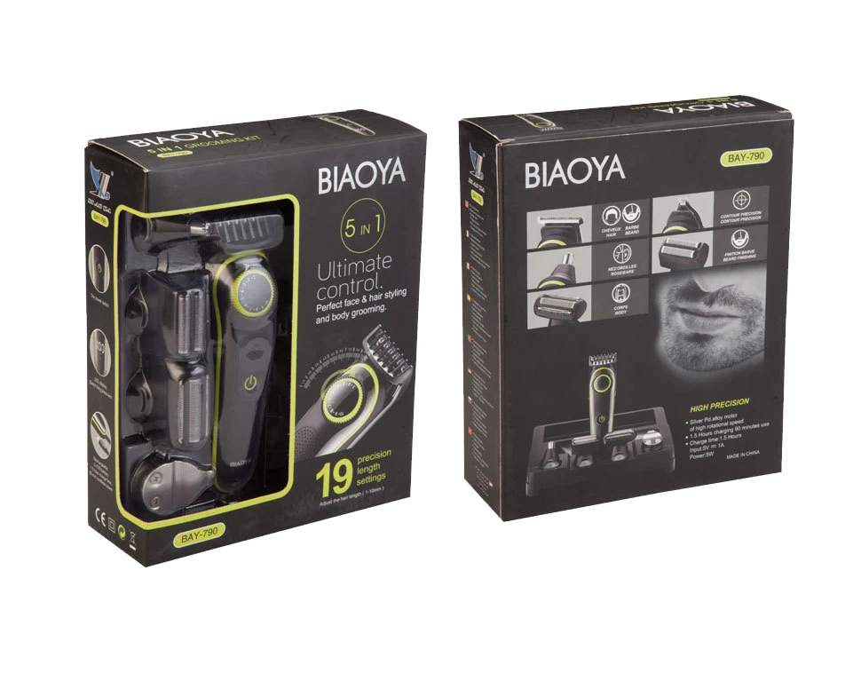 Машинка для стрижки волос триммер бороды набор ухода профессиональный усов за