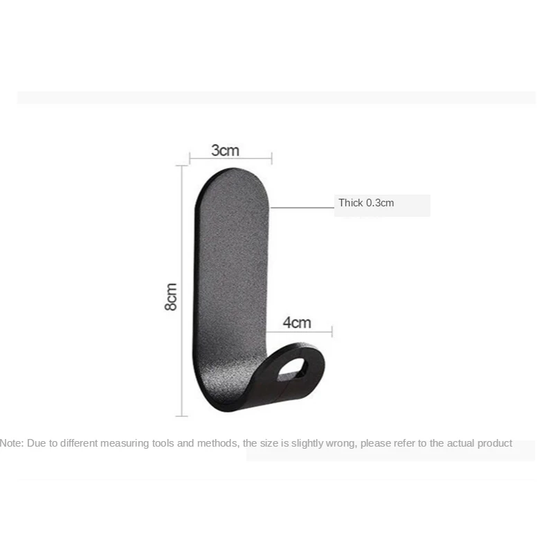 

7 Color Robe Hook Wall Hook Towel Hook For Bathroom Coat Hook Rustproof Hook Hanger Clothes Hangers For Kitchen Hardware Bedroom