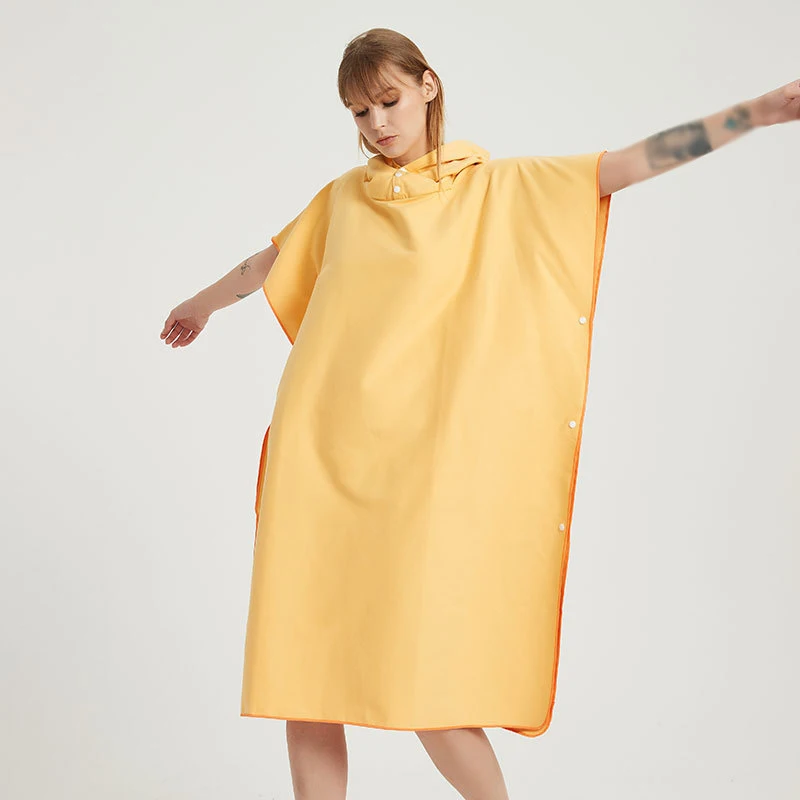 Взрослый костюм для дайвинга пончо плащ быстросохнущее полотенце с капюшоном