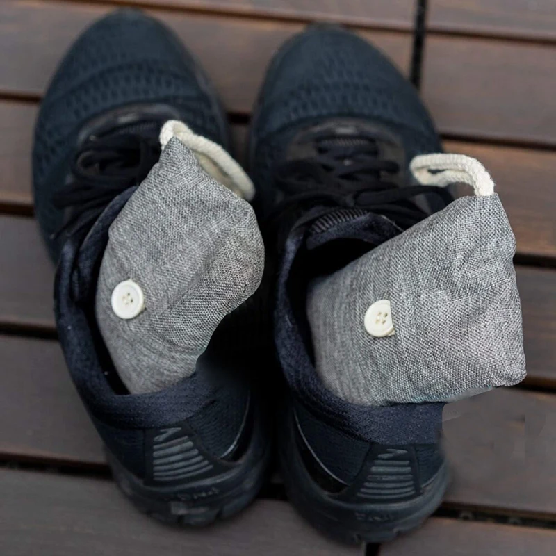 

5 Pack Natural Bamboo Charcoal Air Purifying Bag Nature Fresh Air Purifier Bags Activated Charcoal