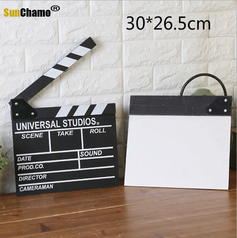 Zakka деревянная бутафория для видеосъемки доска Clapperboard ТВ кино аксессуары