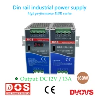12v13a160w din rail power supply industrial ac dc regulated constant voltage stabilized source